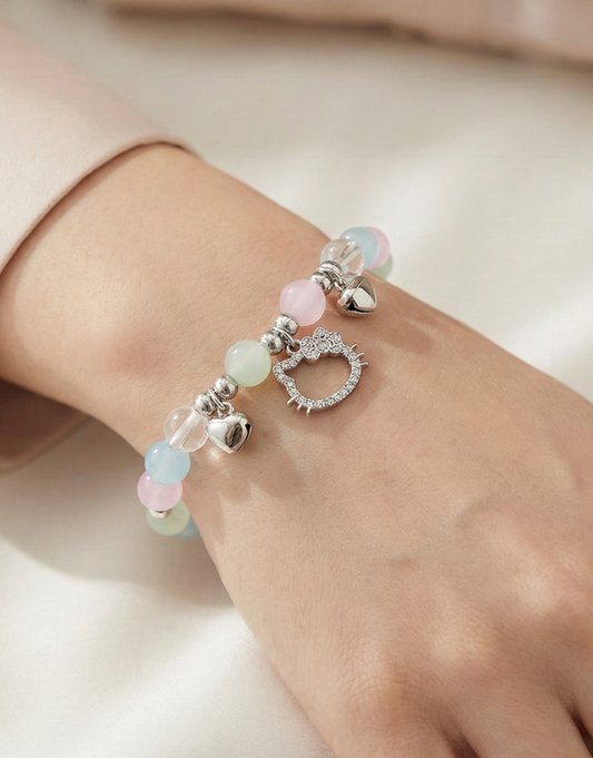 Candy Jade Style Beaded Bracelet