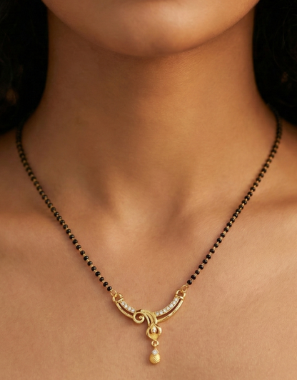 Elegant Short Tanmaniya Mangalsutra