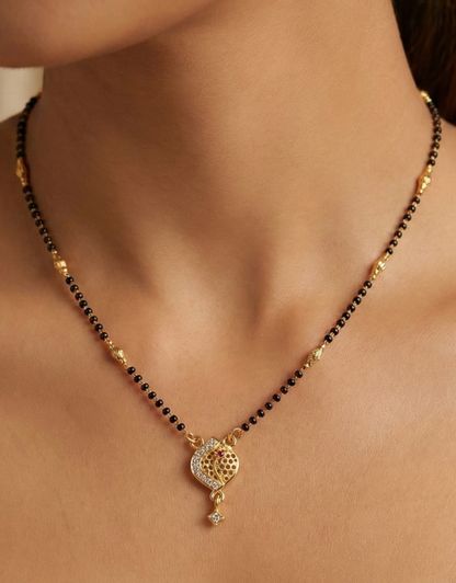 Traditional Lattice Mangalsutra