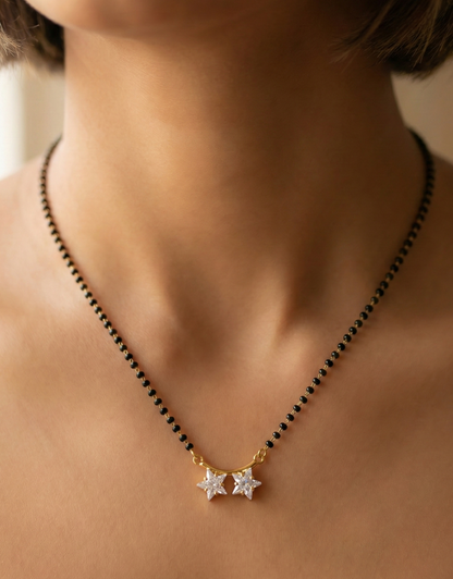 Trendy Twin Star Mangalsutra