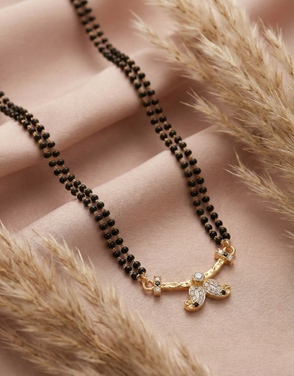 Double Layer Tanmaniya Mangalsutra