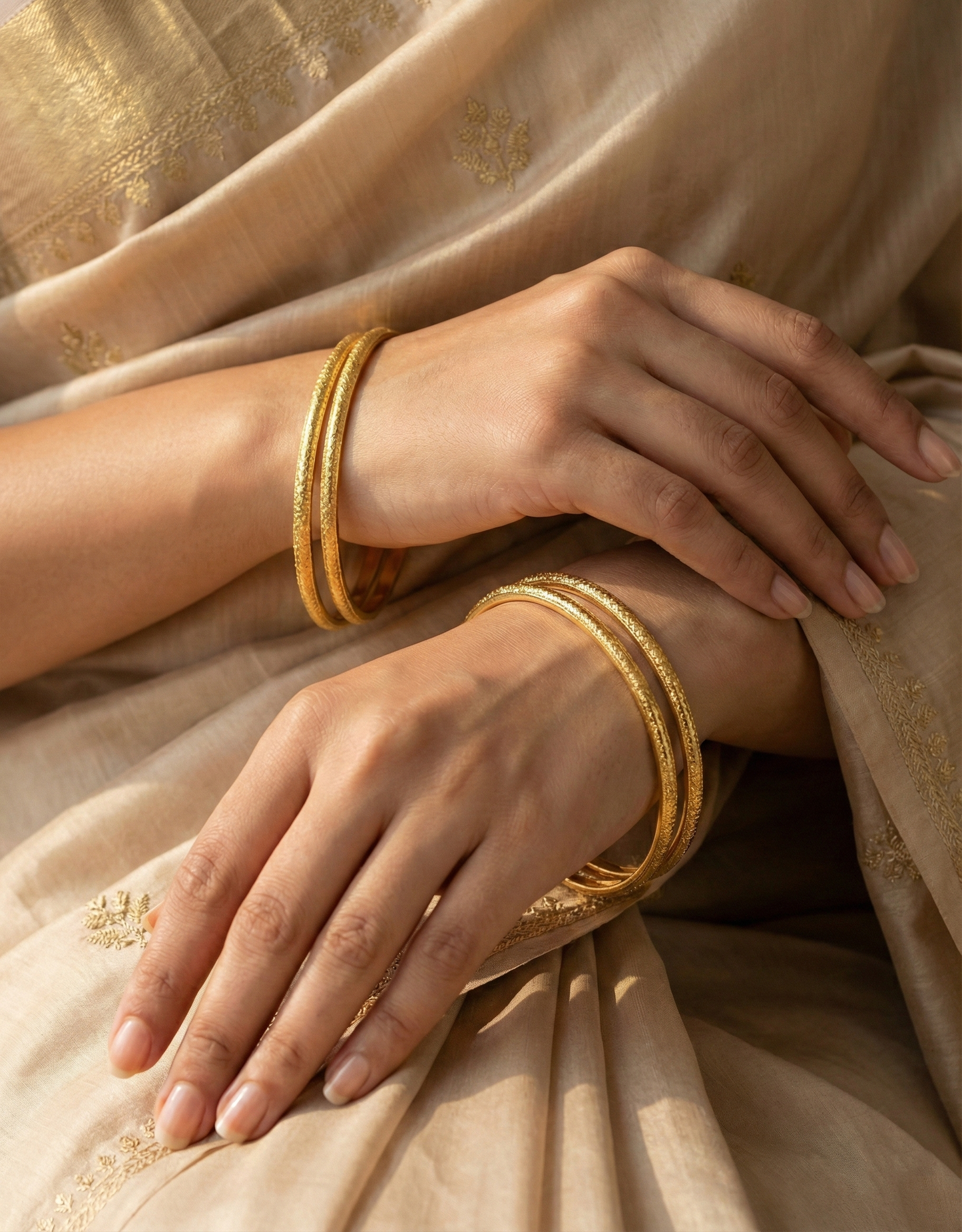 Minimalist High-Polish Stackable Bracelets