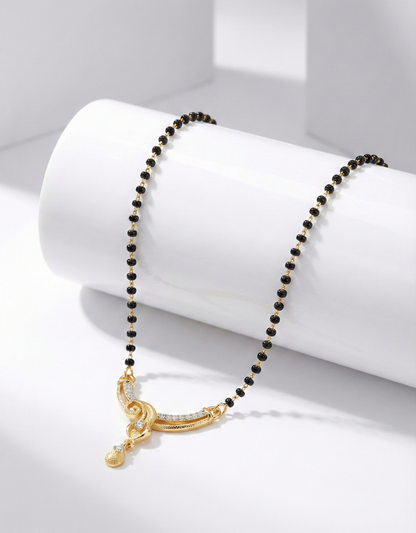 Elegant Short Tanmaniya Mangalsutra