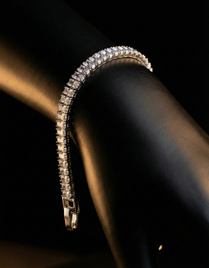 Cubic Zirconia Tennis Bracelet