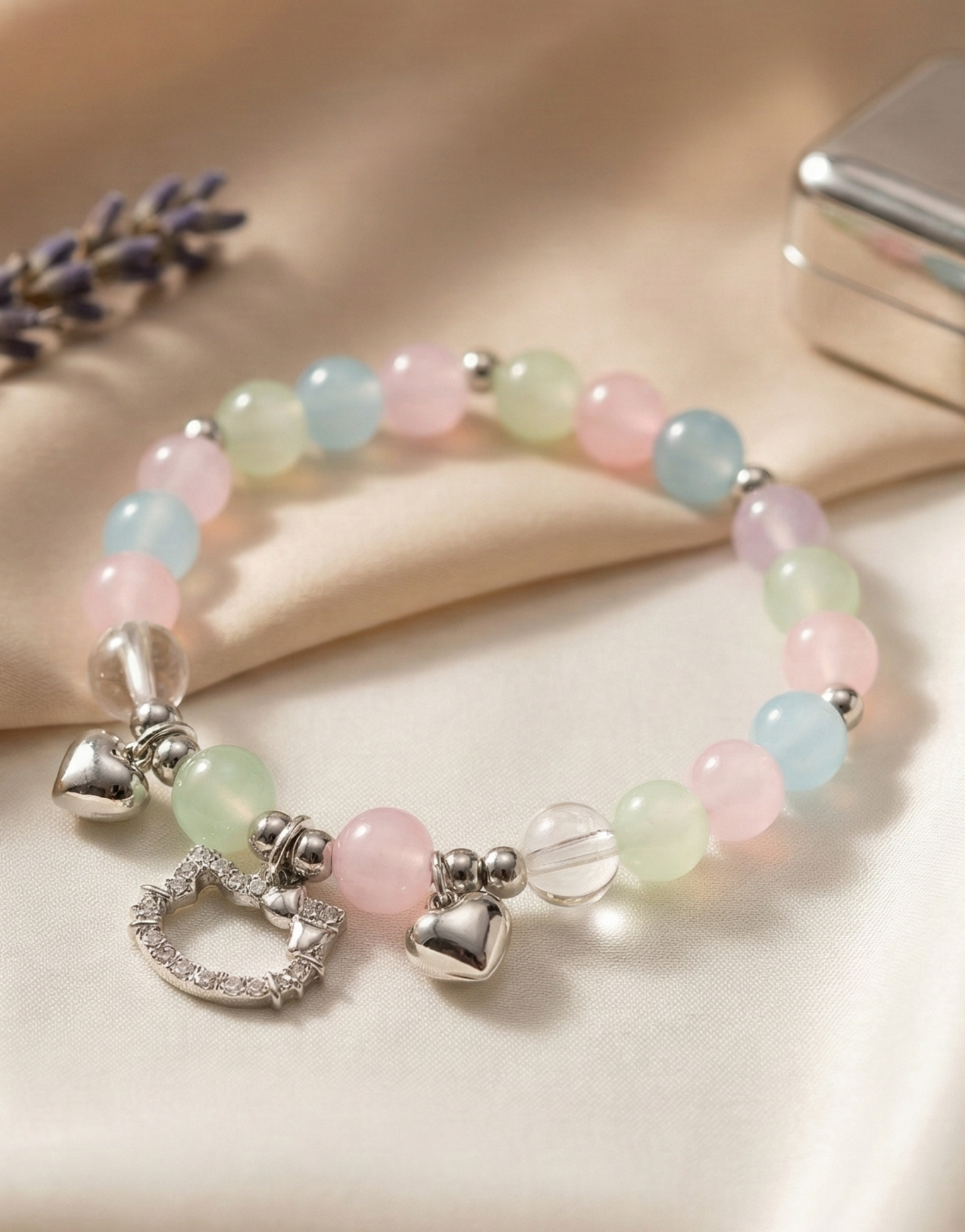 Candy Jade Style Beaded Bracelet