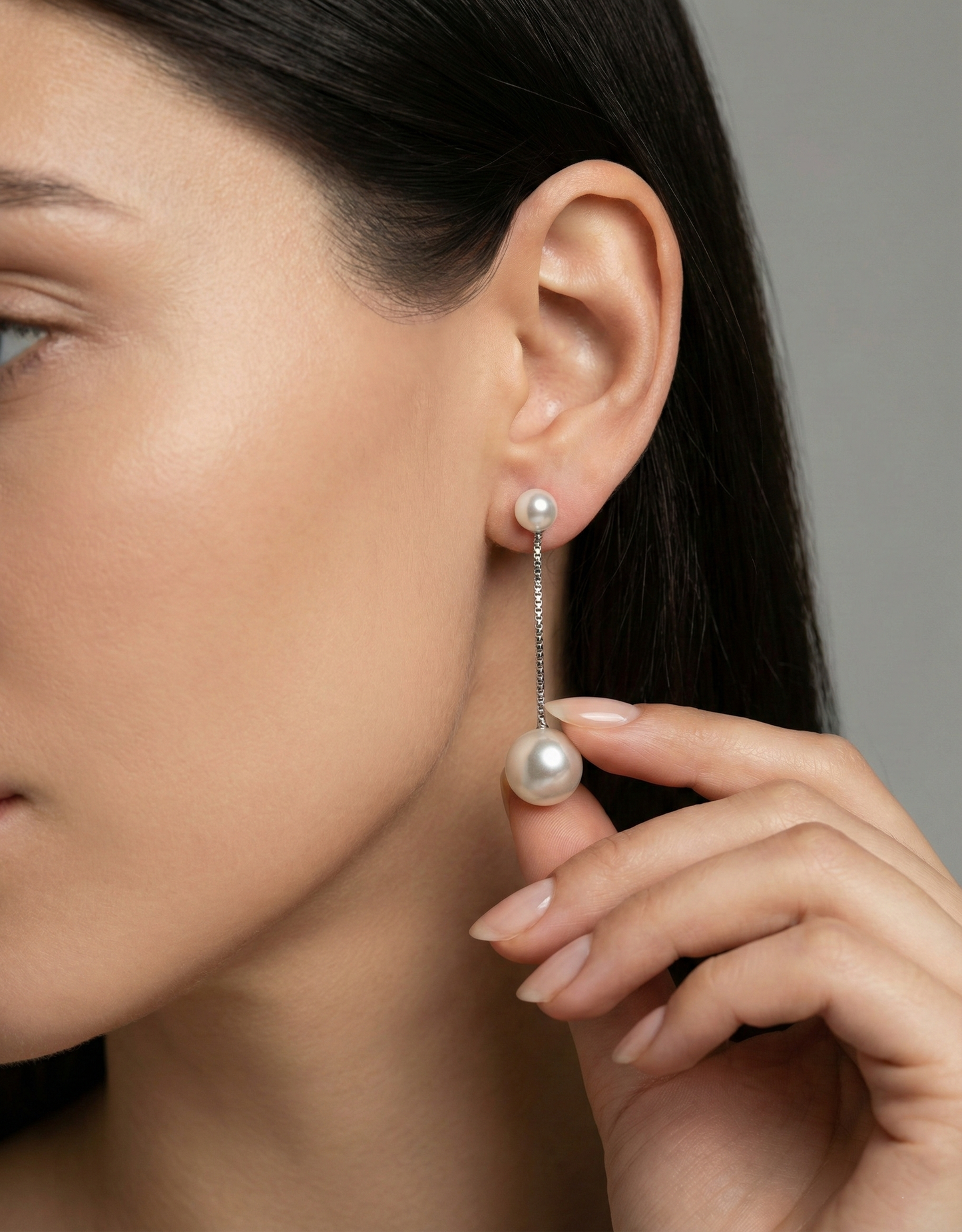 Long Drop korian Earrings