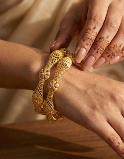Meenakari Filigree Bangles