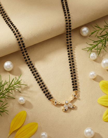 Double Layer Tanmaniya Mangalsutra