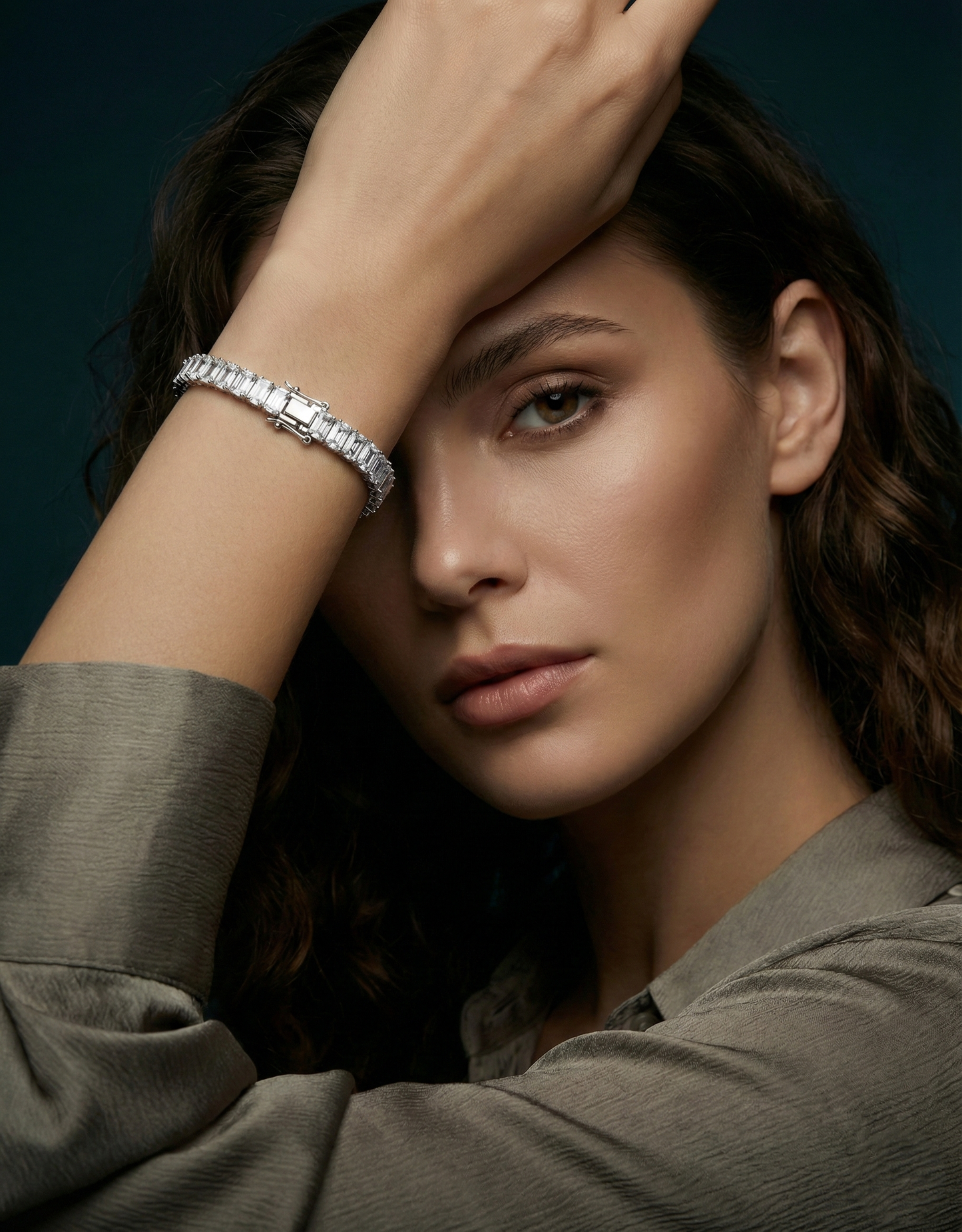 Cubic Zirconia Tennis Bracelet