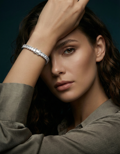 Cubic Zirconia Tennis Bracelet