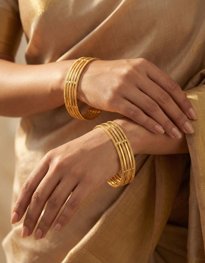 Strand Stacked Bangles