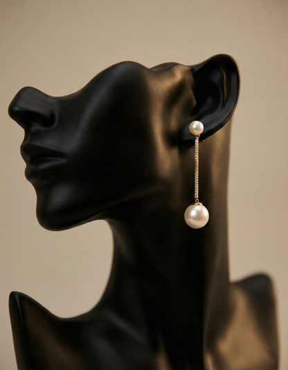 Long Drop korian Earrings