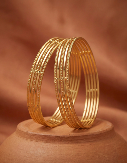 Strand Stacked Bangles