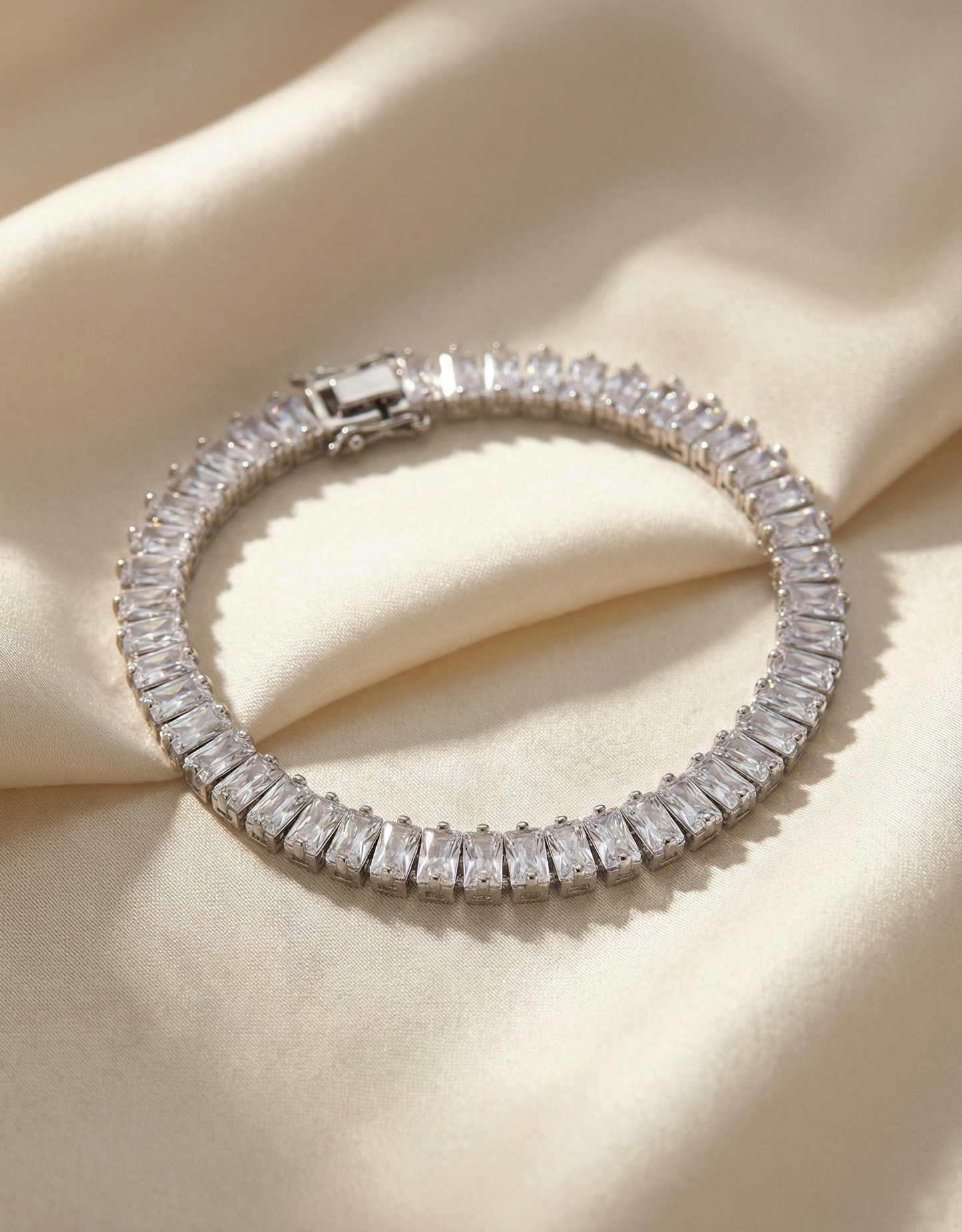 Cubic Zirconia Tennis Bracelet