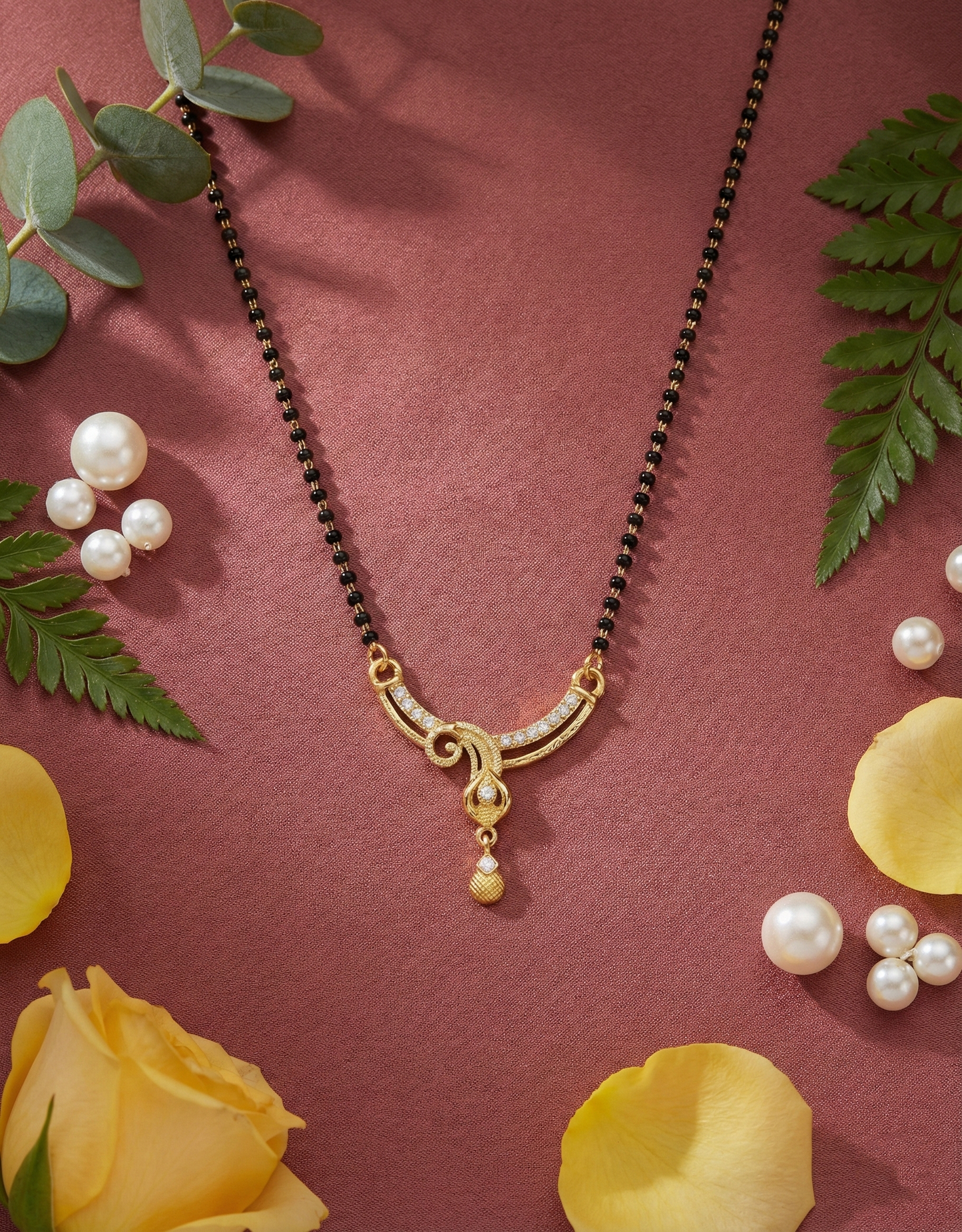 Elegant Short Tanmaniya Mangalsutra