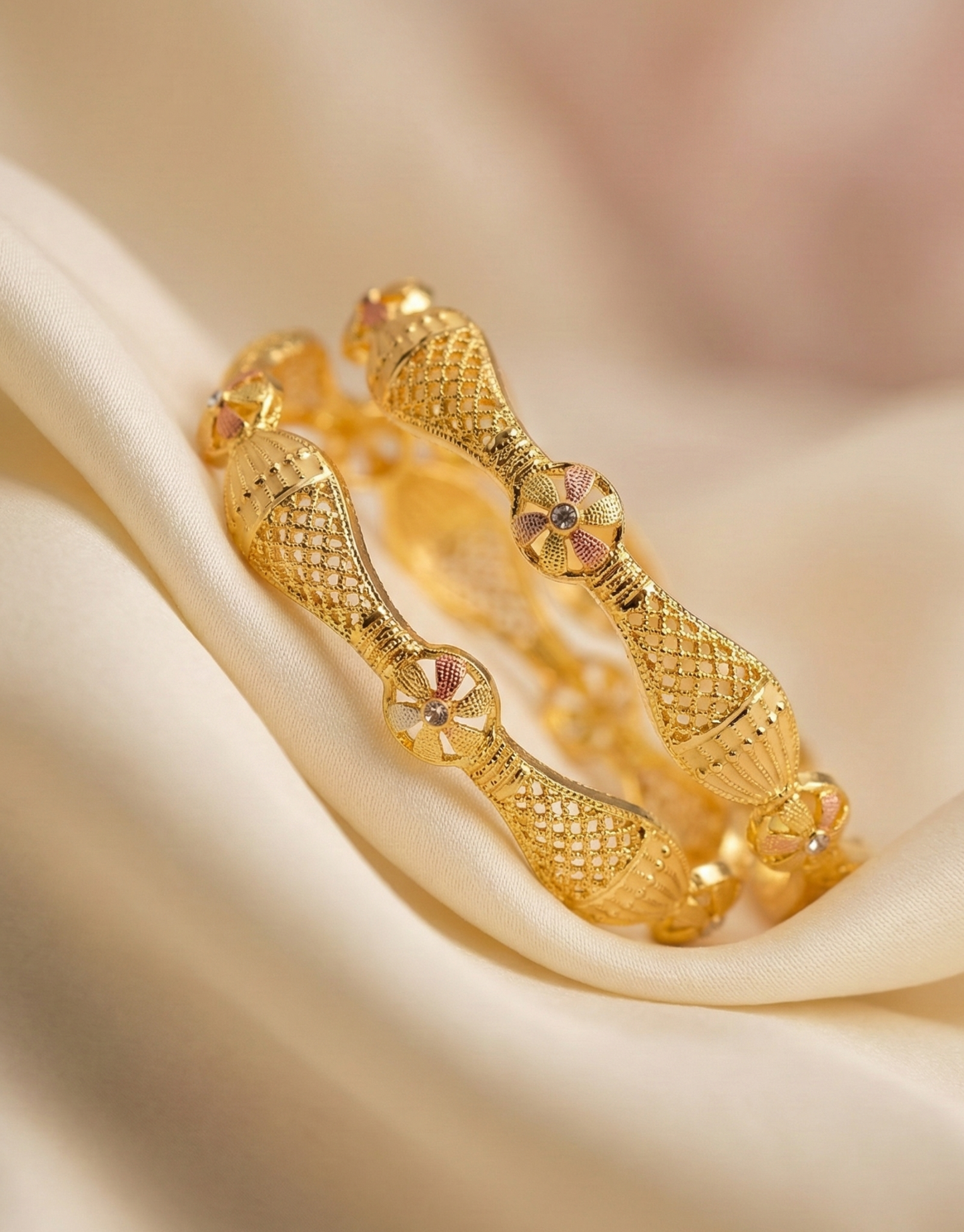 Meenakari Filigree Bangles