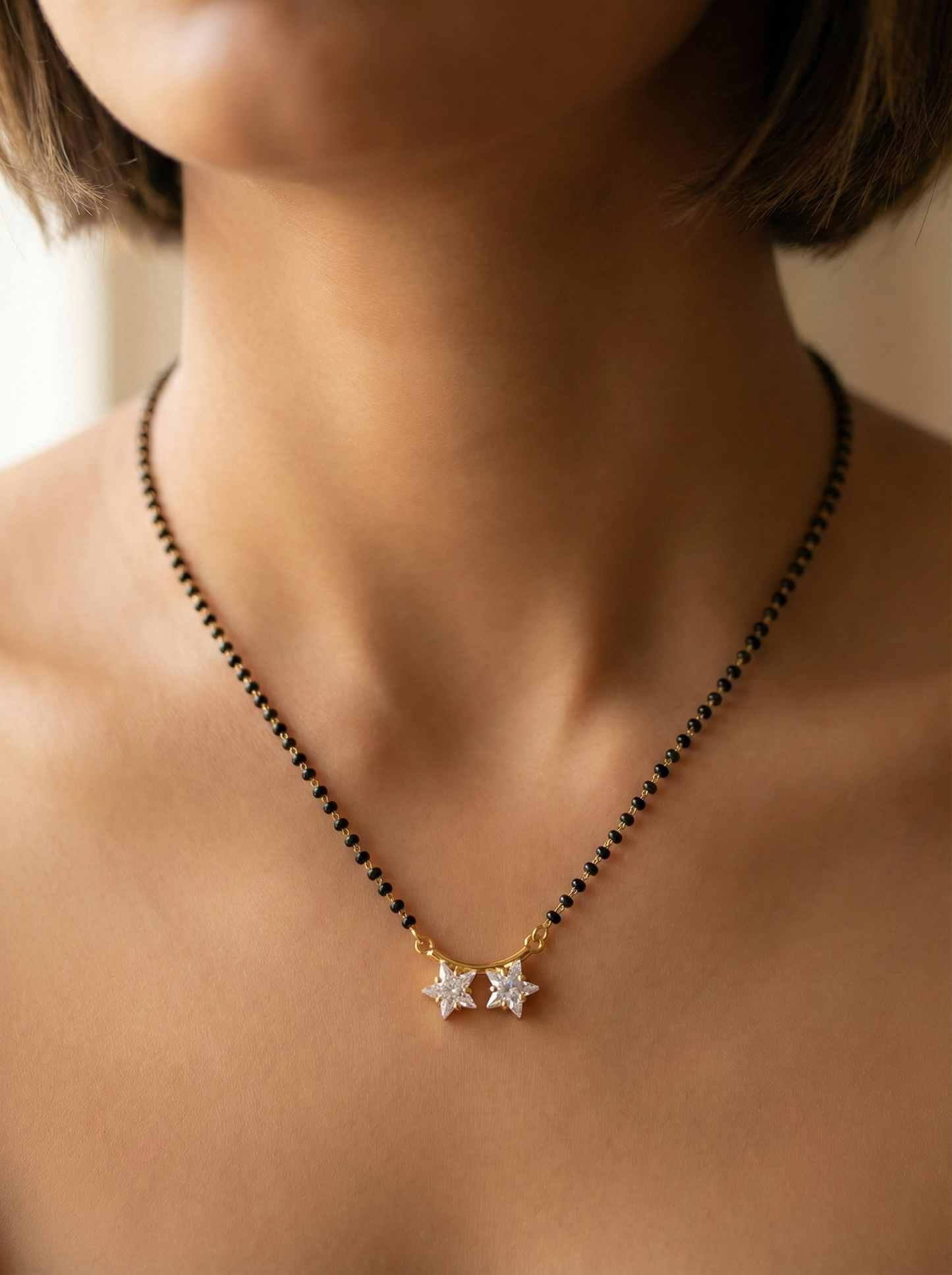 Trendy Twin Star Mangalsutra